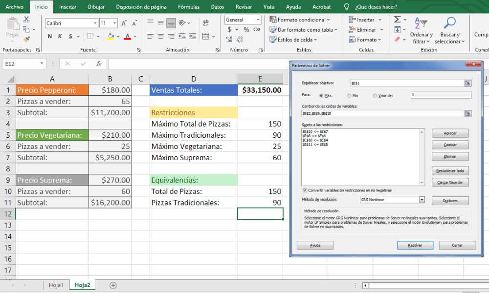 Ventajas de Excel - Análisis y Cálculos Avanzados