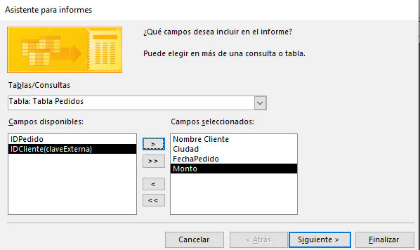 Asistente para informes
