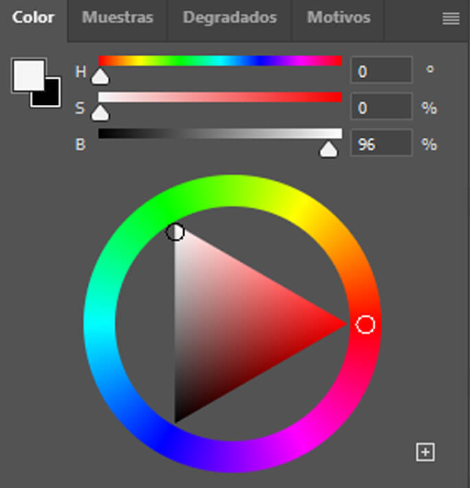 Colores y ajustes en Photoshop