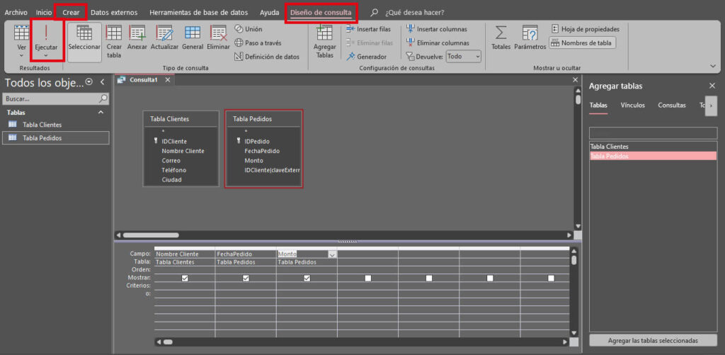 Consultas en Microsoft Access