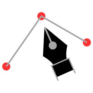 Diseño gráfico vectorial - Puntos de vértice