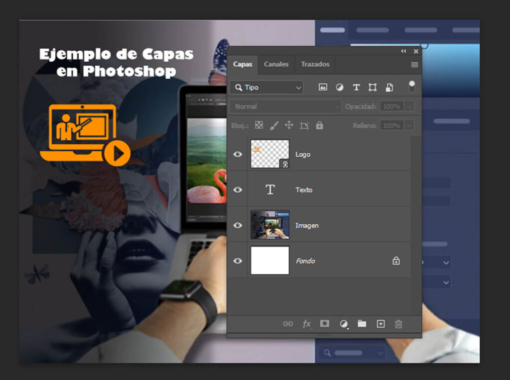 Qué son las capas en Photoshop y cómo funcionan