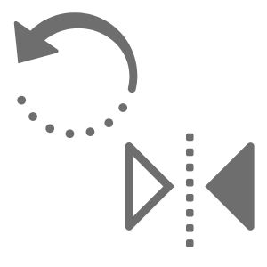 Herramientas rotar y reflejar