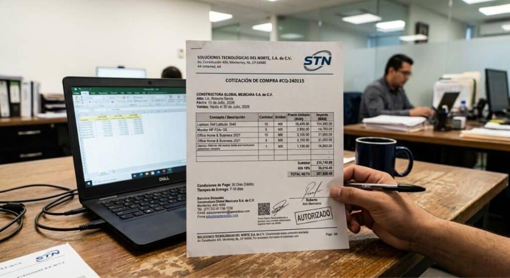 Proceso de Compra: Solicitud y análisis de cotizaciones
