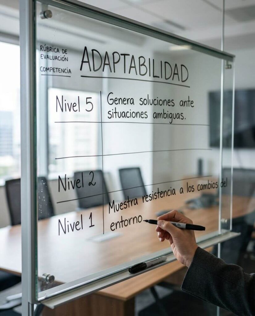 Definición de competencias y comportamientos observables