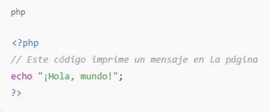 Ejemplo Práctico Comentarios en PHP