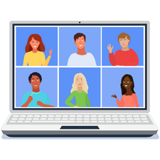 Reuniones y canales digitales