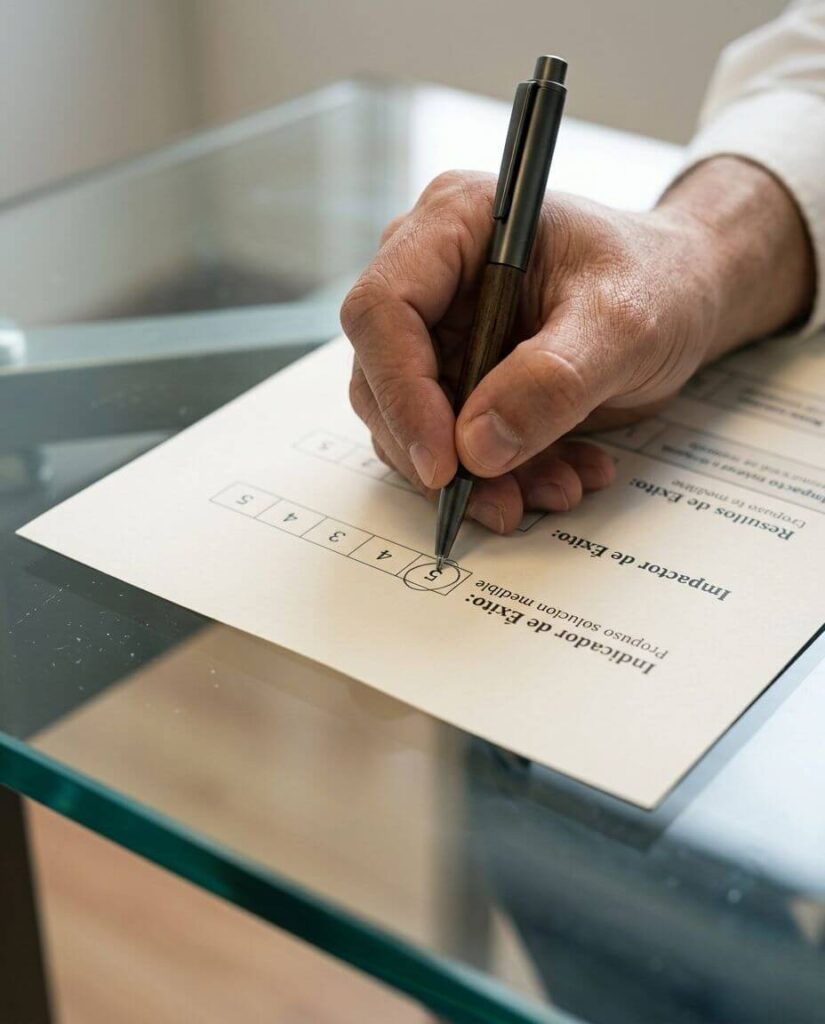 Diesño de la rúbrica