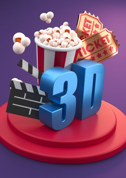 Imagen sobre cine en 3D