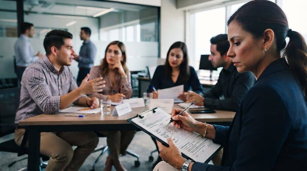 ¿Qué observanlos evaluadores durante la dinámica del Assessment Center?