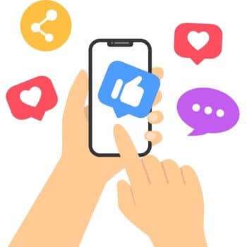 Uso de redes sociales y publicidad digital