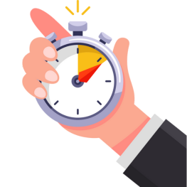 Tiempo disponible para crear presentación