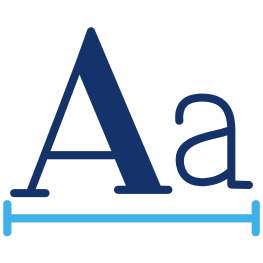 Uso de tipografía en presentación en PowerPoint