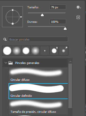 Biblioteca de pinceles